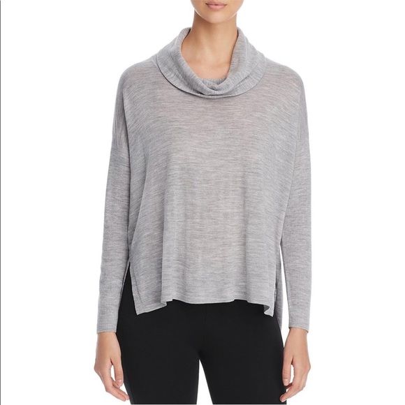 Eileen Fisher Sweaters - Eileen Fisher Sz M Merino Wool Cowl Neck Pullover